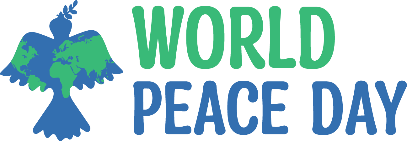 World peace day logo